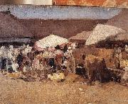 Nicolae Grigorescu The Fair oil